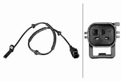 датчик, обороти на колелото HELLA 6PU 358 216-351