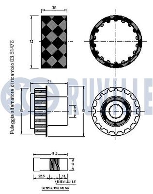 GENERATORFREILAUF RUVILLE 542177 1