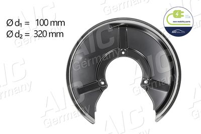 SPRITZBLECH BREMSSCHEIBE