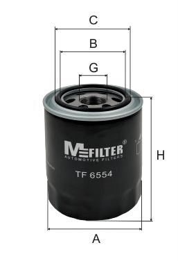 Масляный фильтр MFILTER TF 6554 для HYUNDAI H350