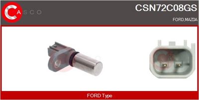 SENZOR IMPULSURI ARBORE COTIT CASCO CSN72C08GS