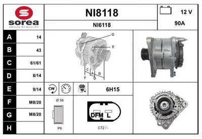 GENERATOR SNRA NI8118
