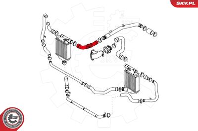 Charge Air Hose 24SKV135