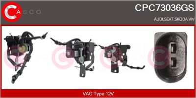 Měnič tlaku, turbodmychadlo CASCO CPC73036GS
