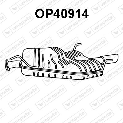 ENDSCHALLDäMPFER VENEPORTE OP40914