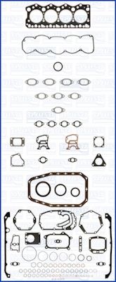 Комплект прокладок, двигатель WILMINK GROUP WG1164146 для RENAULT TRUCKS B