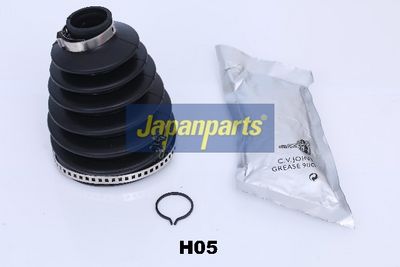JAPANPARTS Gofruotoji membrana, kardaninis velenas