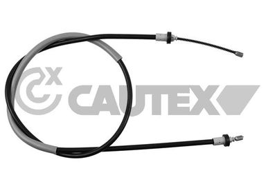 Тросик, cтояночный тормоз CAUTEX 028458 для DACIA LOGAN