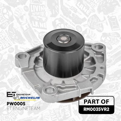 Vodní pumpa + sada ozubeného řemene ET ENGINETEAM RM0035VR2