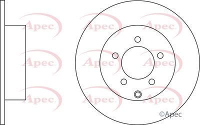 Brake Disc APEC DSK2639