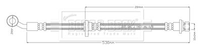 Brake Hose Borg & Beck BBH8924