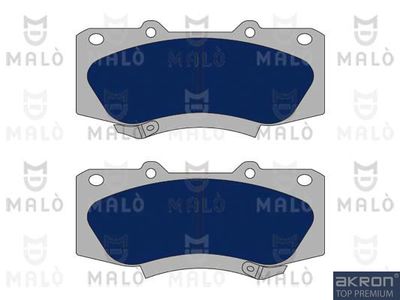 AKRON-MALÒ 1051149 Тормозные колодки и сигнализаторы для TOYOTA HILUX VII Пикап (_N1_, _N2_, _N3_) 2.5 D-4D (KUN15_)