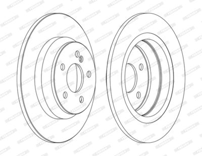 Brake Disc DDF1675C