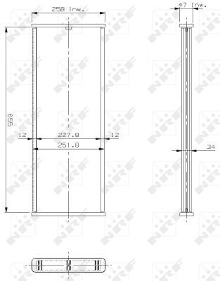 RETEA RADIATOR RACIRE MOTOR NRF 13241 1