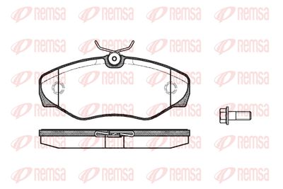 KAWE 0834 10 Тормозные колодки и сигнализаторы  для NISSAN PRIMASTAR (Ниссан Примастар)