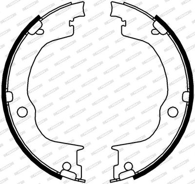 SET SABOTI FRANA FRANA DE MANA FERODO FSB4006 2