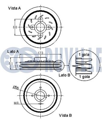 FULIE CUREA ARBORE COTIT RUVILLE 520206 1