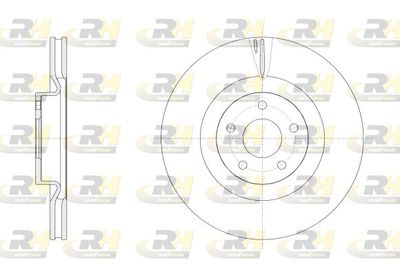 ROADHOUSE 62558.10 Тормозные диски для FORD KUGA III (DFK) 2.5 Duratec Plug-in-Hybrid ROADHOUSE 62558.10 Тормозные диски для FORD KUGA III (DFK) 2.5 Duratec Plug-in-Hybrid