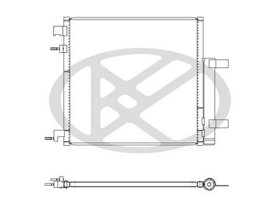 Condensator, climatizare Koyorad CD311001
