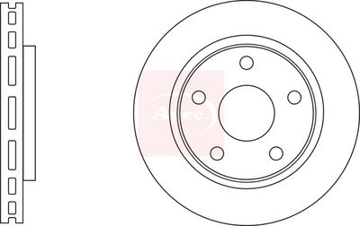 APEC Brake Disc DSK3160