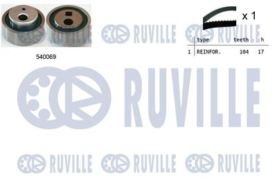 Комплект ремня ГРМ RUVILLE 550006 для CITROËN C15