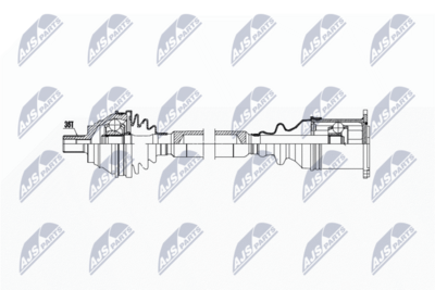 полуоска NTY NPW-WW-038