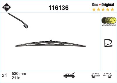 Wiper Blade 116136