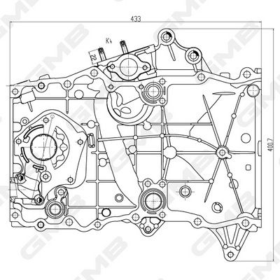 Масляный насос GMB GOAS-139A для TOYOTA LAND CRUISER PRADO
