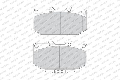 SET PLACUTE FRANA FRANA DISC FERODO FDB986 1