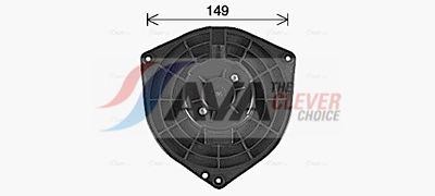 вентилатор вътрешно пространство AVA Clever Choice CT8085