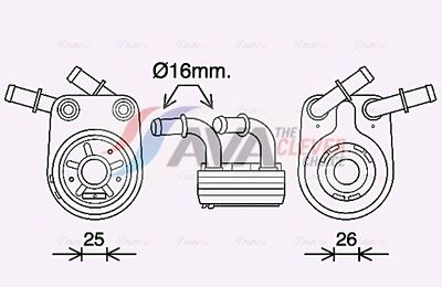 RADIATOR ULEI ULEI MOTOR