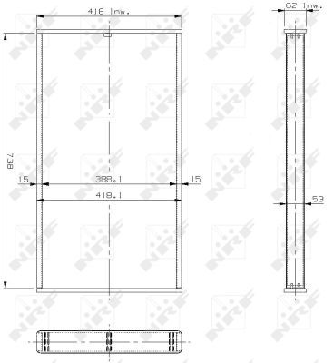 RETEA RADIATOR RACIRE MOTOR NRF 13102 1