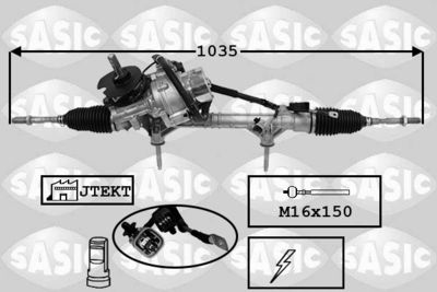 Рулевой механизм SASIC 7170064 для DS DS