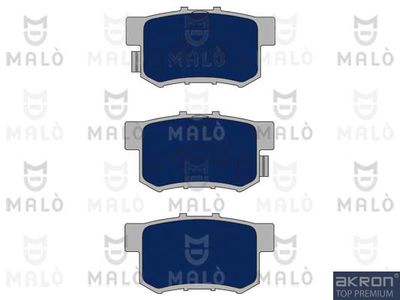 AKRON-MALÒ 1050933 Тормозные колодки и сигнализаторы для HONDA ACCORD VIII универсал (CW) 2.2 i-DTEC (CW3)