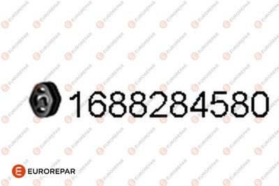 EUROREPAR 1688284580 Крепление глушителя  для FORD COUGAR (Форд Коугар)