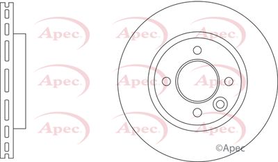 Brake Disc APEC DSK3408