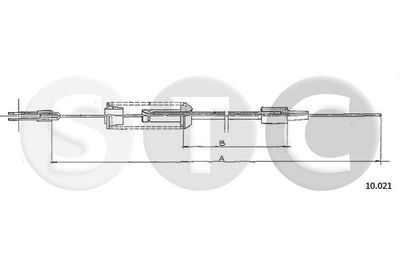 Linka gazu STC T483134