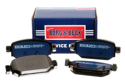 комплект спирачно феродо, дискови спирачки BORG & BECK BBP2830