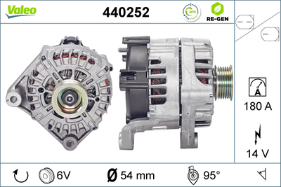 Генератор VALEO 440252 для BMW 3