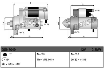 STARTER DENSO DSN3049 2