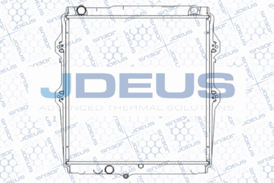 Радиатор, охлаждение двигателя JDEUS M-0280580 для TOYOTA HILUX