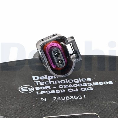 BREMSBELAGSATZ SCHEIBENBREMSE DELPHI LP3652 2