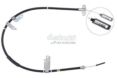 Тросик, cтояночный тормоз ASHUKI by Palidium ASH3-1660 для TOYOTA PRIUS