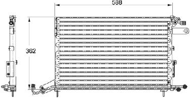 KONDENSATOR KLIMAANLAGE