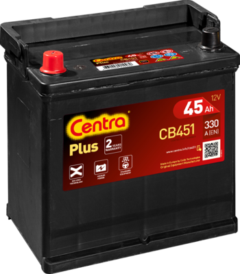 Стартерная аккумуляторная батарея CENTRA CB451 для TRIUMPH TOLEDO