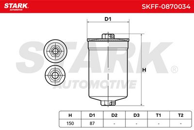 горивен филтър STARK SKFF-0870034