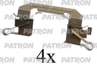 Комплектующие, колодки дискового тормоза PATRON PSRK1193 для TOYOTA YARIS