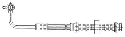 CEF 512220 Тормозной шланг  для MAZDA 323 III Station Wagon (BW) 1.6 4x4
