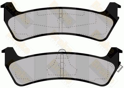 Brake ENGINEERING PA1151 Тормозные колодки и сигнализаторы  для FORD USA EXPLORER (U2, U_) 4.0 4WD