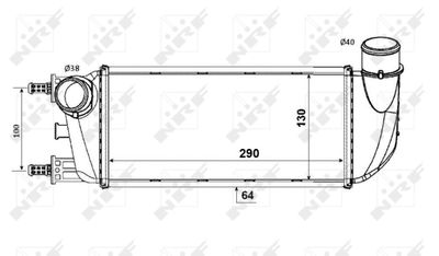 Laddluftkylare NRF 30773